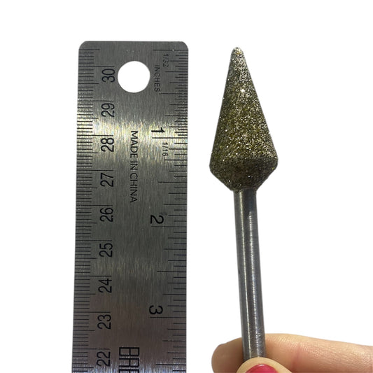 Diamond Burr #06 Taper 5/8x1-5/8" (18x40mm) 1/4" Shaft