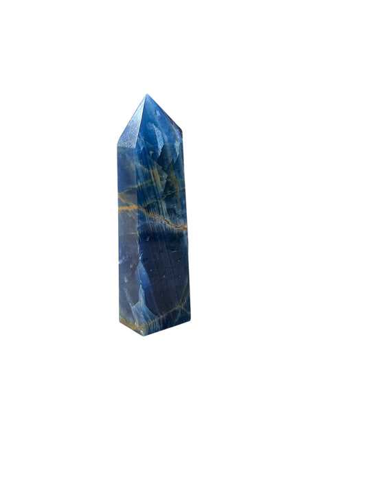 Brazilian Blue Onyx Obelisk 8" BBO250913020