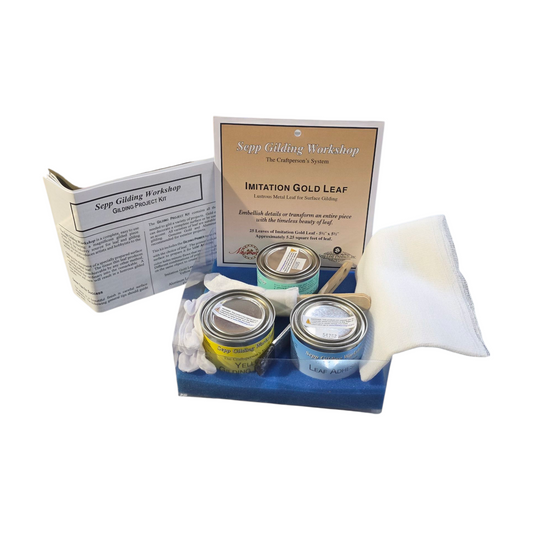 Kit Penyepuhan Lengkap Daun Emas Tiruan
