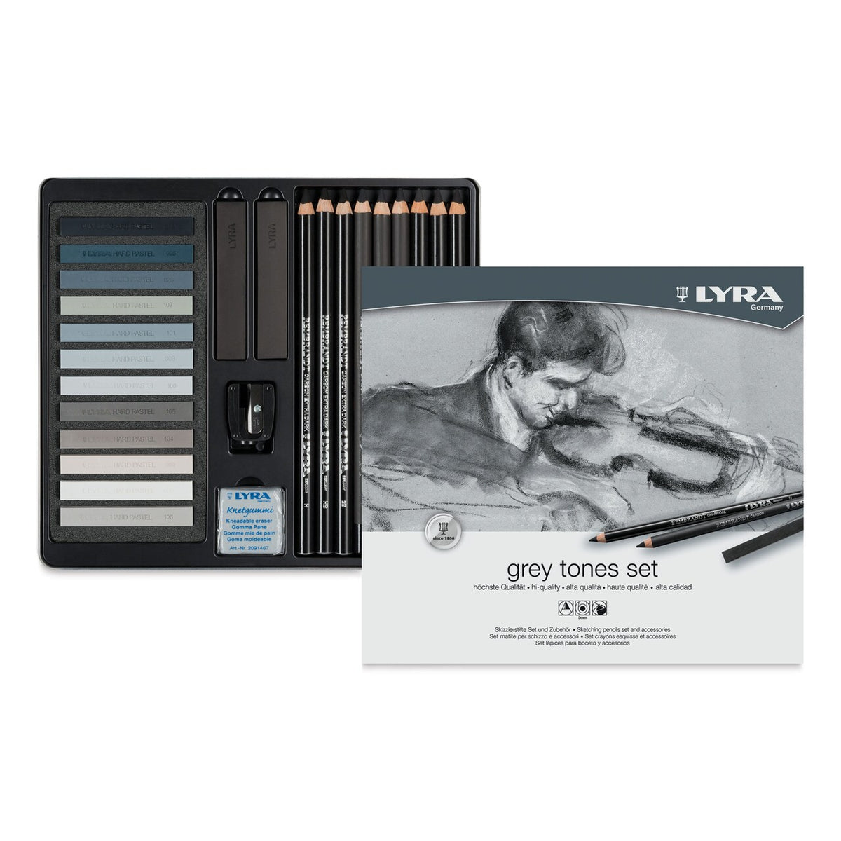 Lyra Grey Tones Sketching Set