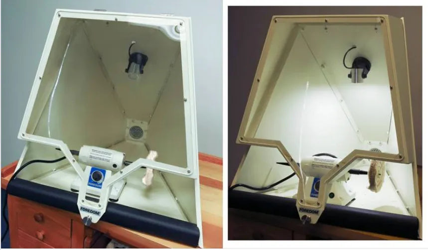 Jumbo Work Chamber with LED Light, Universal Voltage NEW! For MADC20