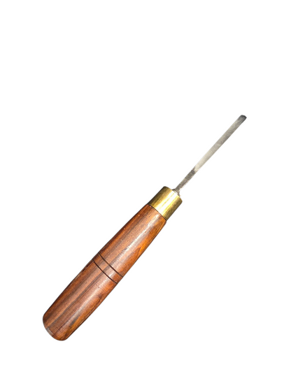 #3 Straight Wood Gouge Pro Handle