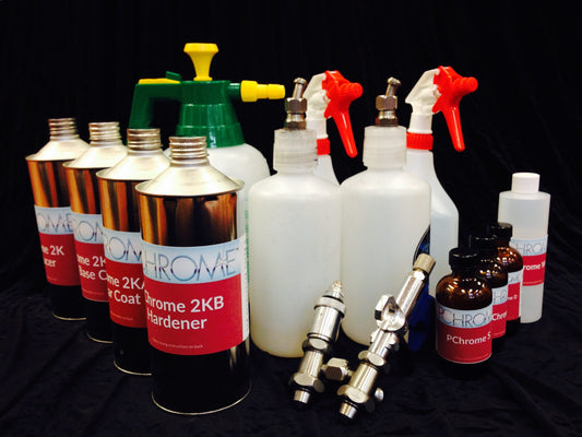 Professional Starter Spray Chrome Kit