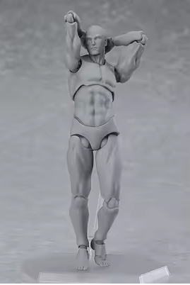 Seni S. Buck Model Kelabu Lelaki
