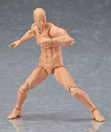 Seni S. Buck Model Kelabu Lelaki