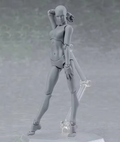 Seni S. Buck Model Kelabu Lelaki