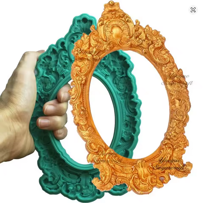 Frame Ornate Silicone Mold