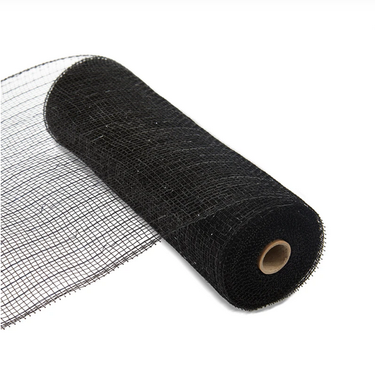 Decorative Mesh (CPG) Black 10"x10yd