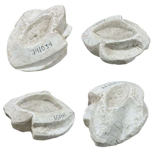 24 paun Carrara Bianco biru/kelabu 5x9x12 #341034