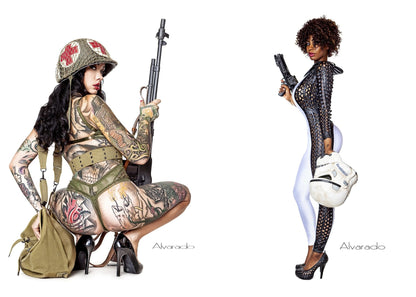 Pin-up Cosplay Alvarado