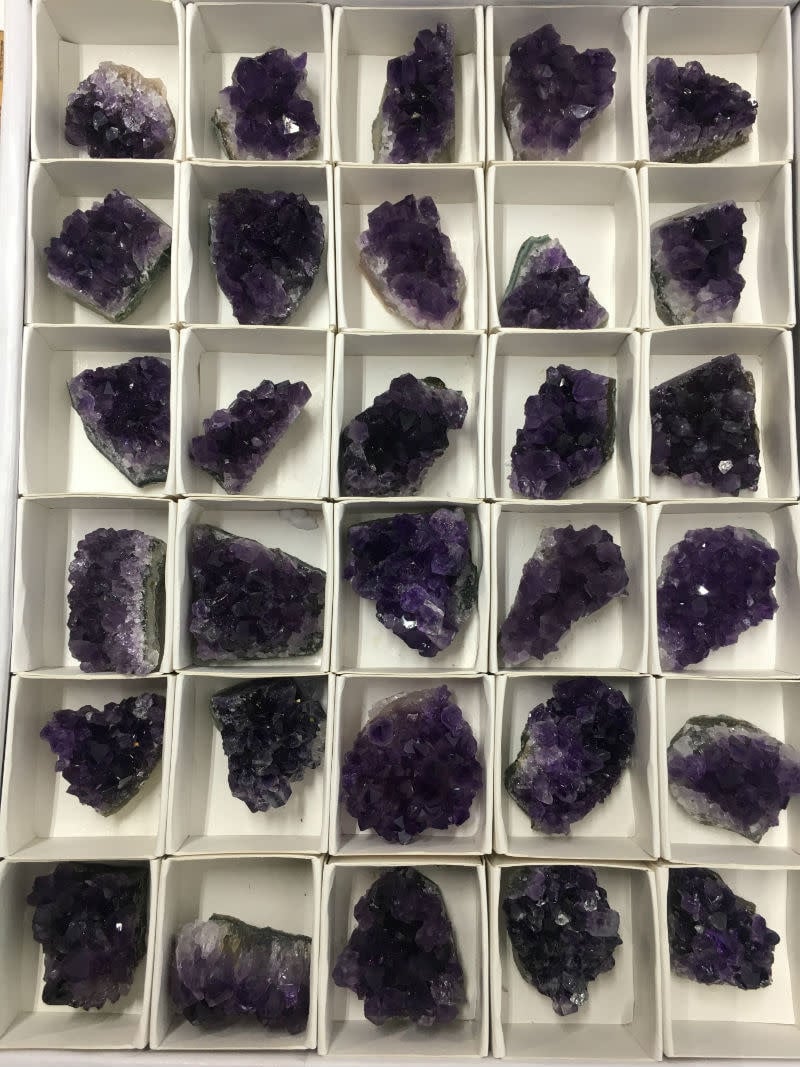 Kluster Amethyst Kecil 1-2 in