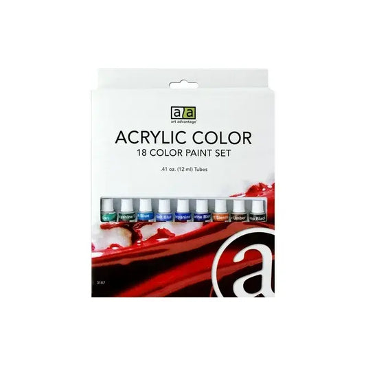 Acrylic Paint Set .41oz 18 Color
