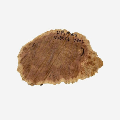 Red Mallee Burl Cap #405, 12 x 8 x 2 1/2 inches, 4.90 lbs