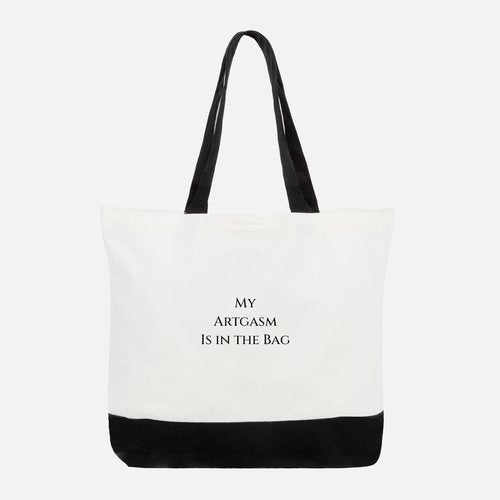 TCS Artgasm Tote Bag Heavy Duty Two Tone Cotton