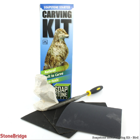 Kit Ukiran Batu Sabun - Burung