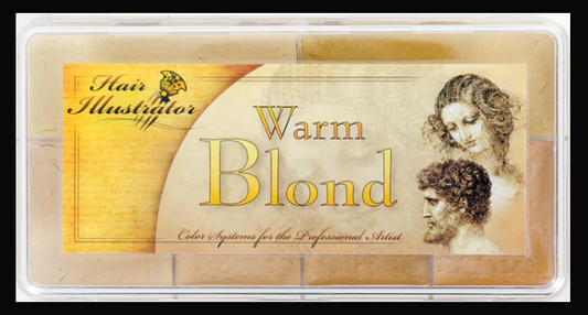 Hair Illustrator Warm Blonde Palette