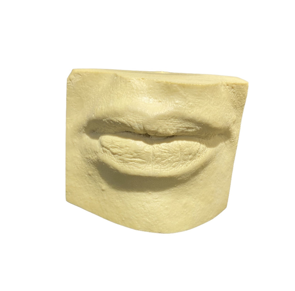 Boca de resina n.° 4 (labios partidos con dientes)