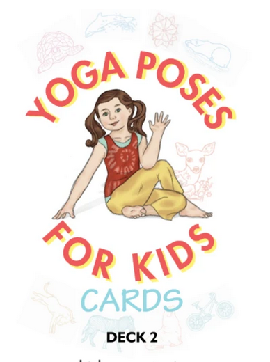 Kad Yoga Poses untuk Kanak-kanak