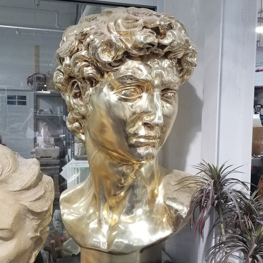 Busto de David cromado 48''