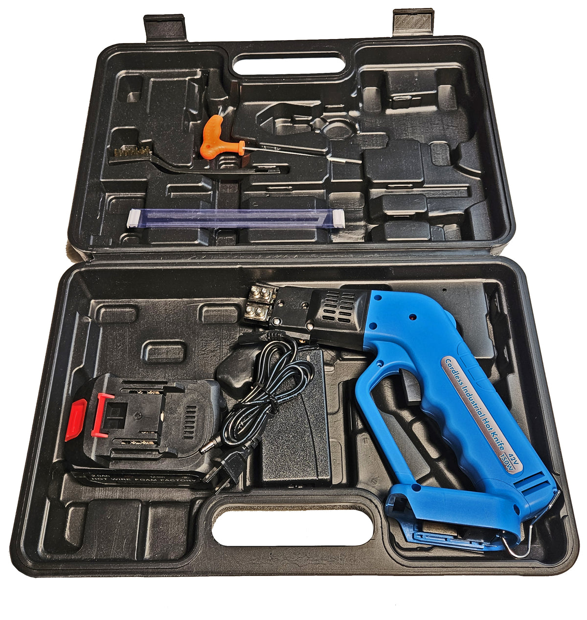 Cordless Industrial 6-Inch Hot Knife Kit #035I-B