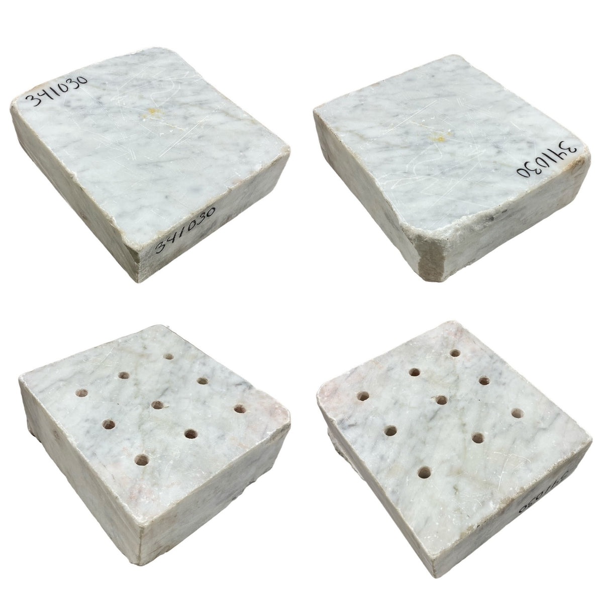 11lb Carrara Bianco blue/gray 2.5x6x7 #341030