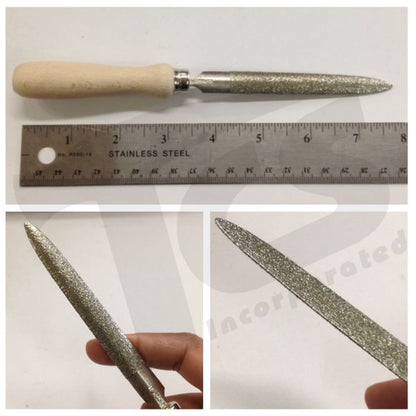 Escofinas de gabinete de diamante semicirculares