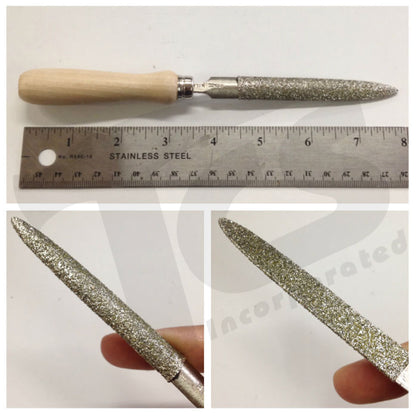 Escofinas de gabinete de diamante semicirculares