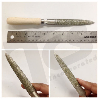 Escofinas de gabinete de diamante semicirculares