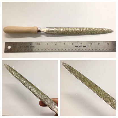 Escofinas de gabinete de diamante semicirculares