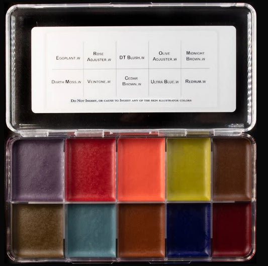 Paleta de lavados de Skin Illustrator Duncan Jarman