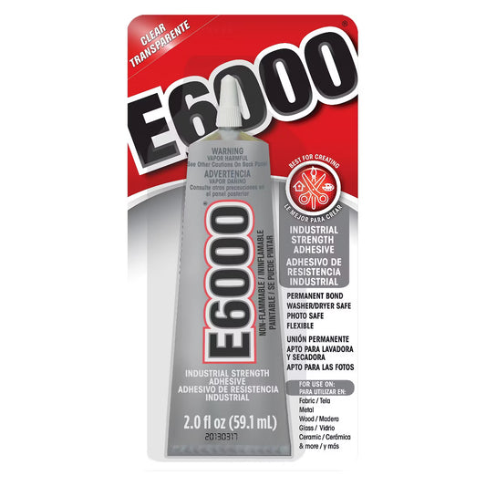 Adhesivo industrial E6000 3,7 oz