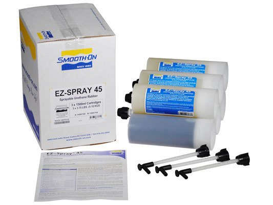 Pedido especial de cartuchos de uretano EZ-Spray 45 Caja de 3 1500 ml