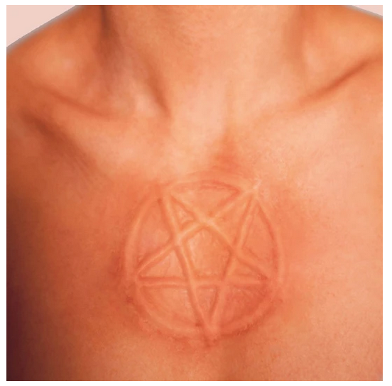 Pentagram - F4 Silicone Prosthetic