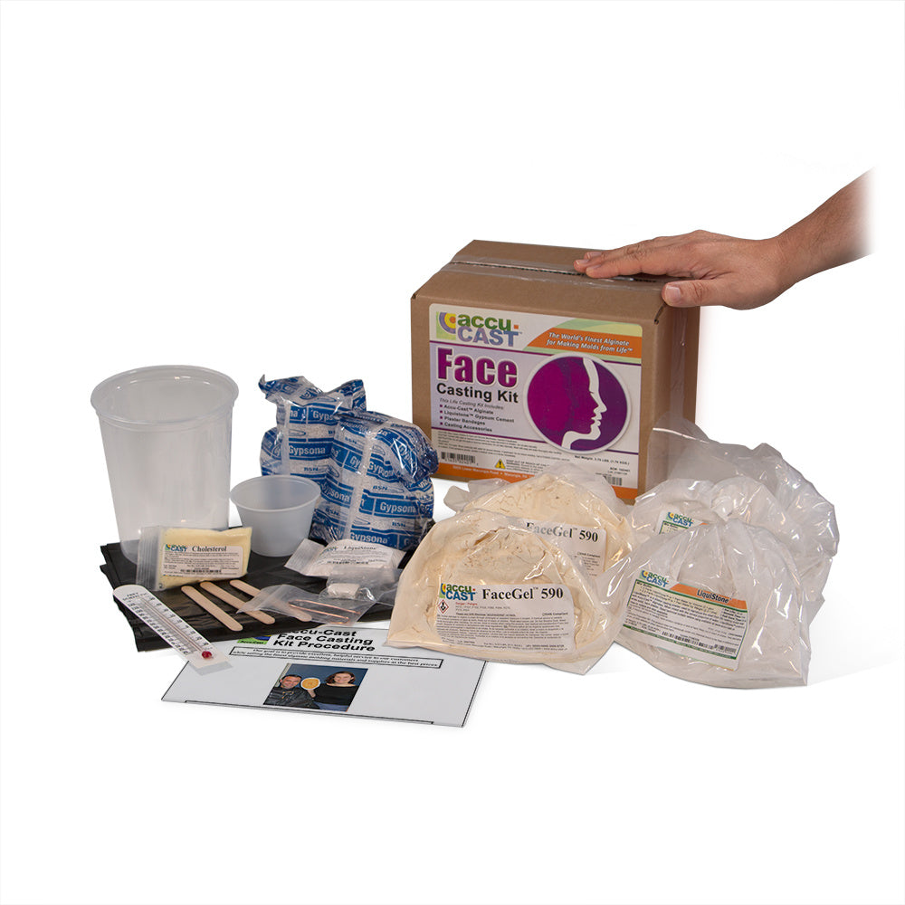 Kit de fundición facial de alginato 