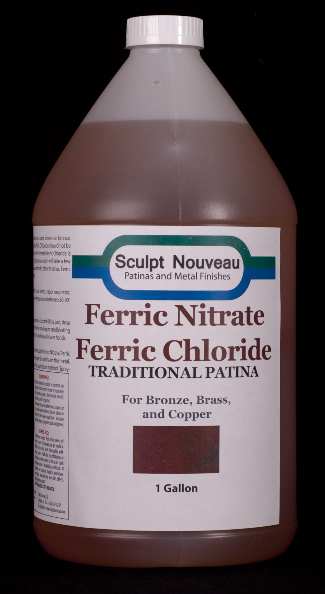 Ferric Nitrate/Ferric Chloride Patina Tradisional