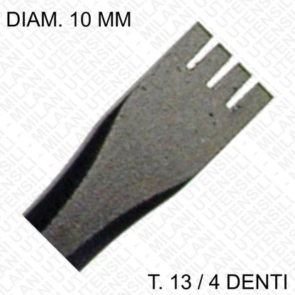 Milani Steel Hand Tooth Chisels