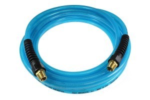 Hos Flexeel, 1/4'' x 8', 1/4'' mpt Kelengkapan Pelepasan Terikan, Biru Lutsinar PFE40084T