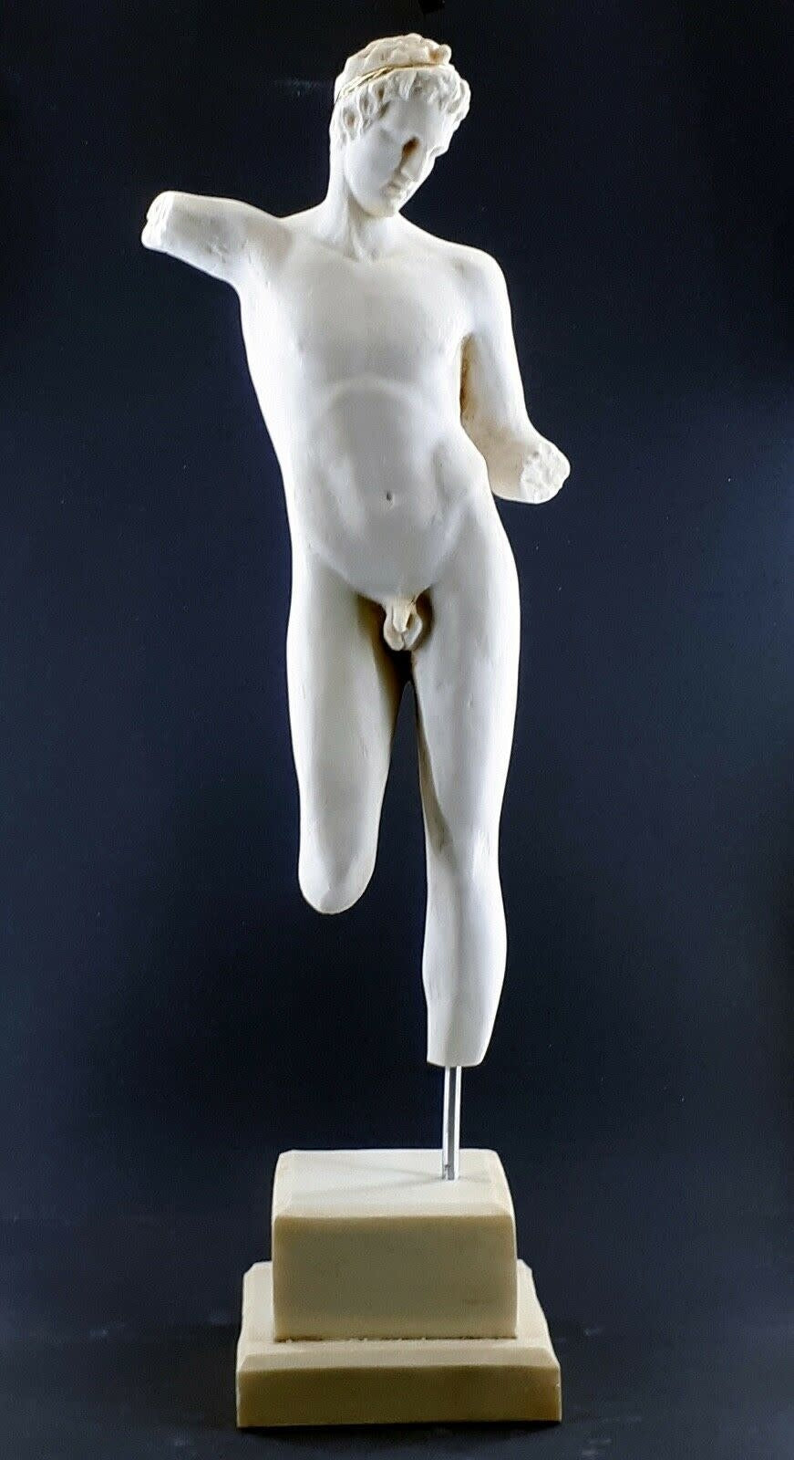 Arca Torso Yunani Klasik Marmar Tuang 8 x 6 x 25