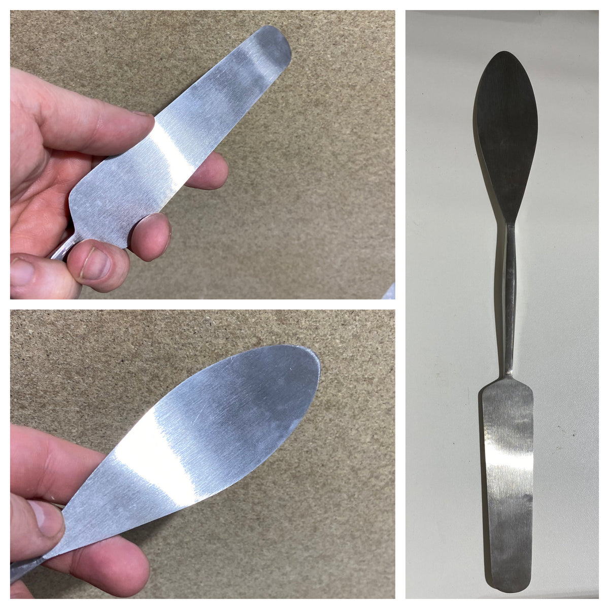 Huge Stainless Steel Spatula for Plaster #105