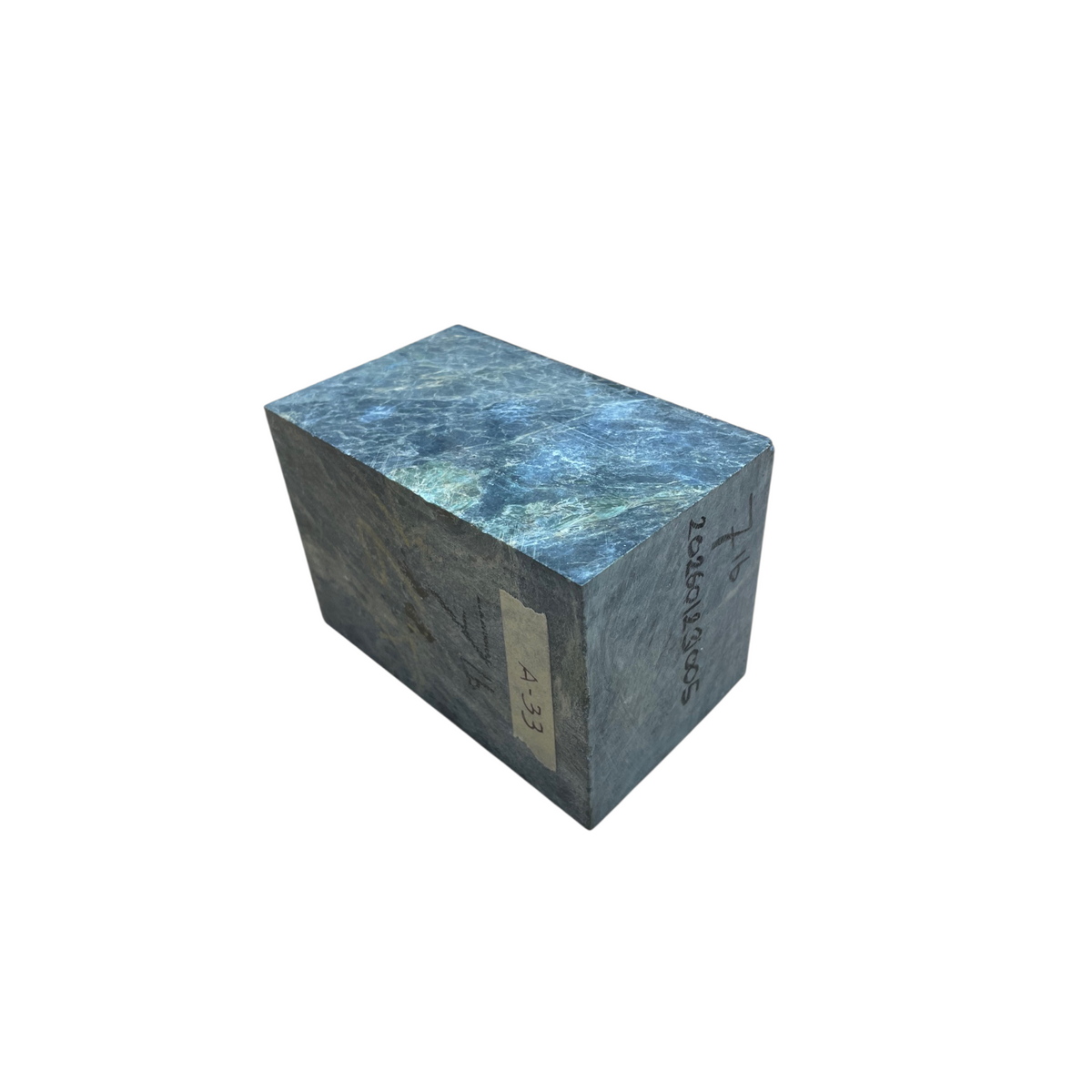Verde Antique Marble 6x4x3.5 7lb