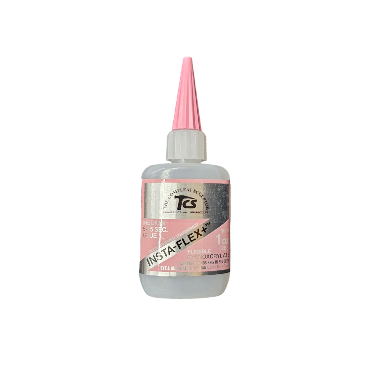 Insta-Flex+™ Flexible CA Clear Rubber-toughened 1oz