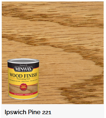 Kemasan Kayu Ipswich Pine 221 Quart
