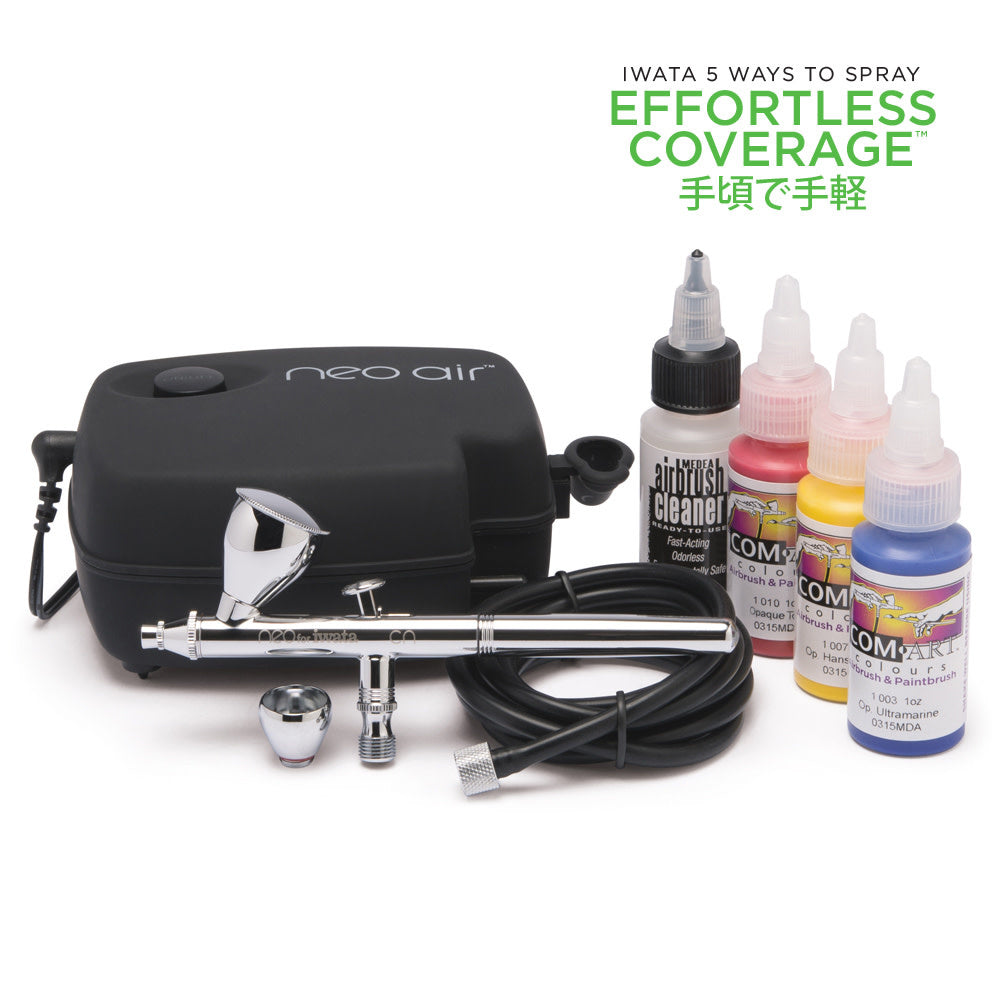 NEO untuk Kit Airbrushing Suapan Graviti Iwata dengan NEO CN