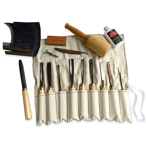 Juego avanzado de herramientas para tallar madera K11