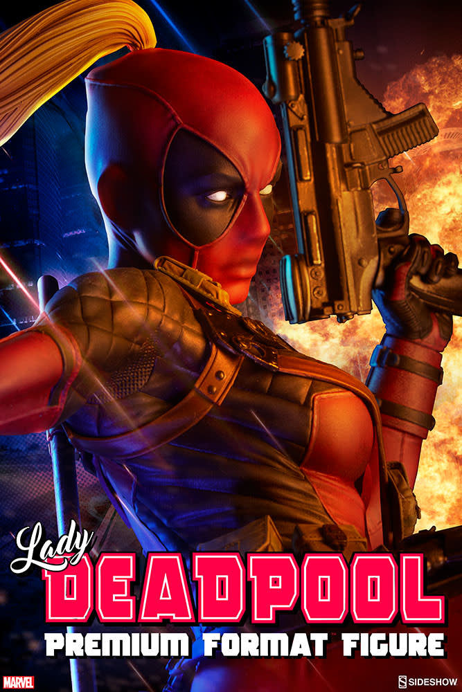 Rajah Lady Deadpool Premium Format™