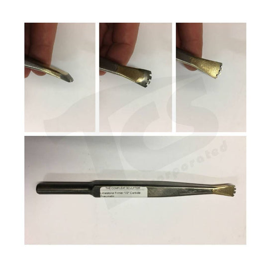 Batu Kapur Pneumatik Karbida 1/2" Lebih Pejal