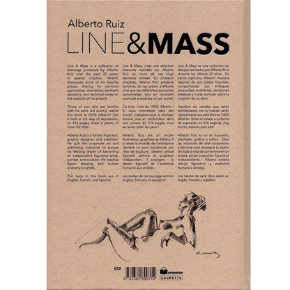 LINE &amp; MASS oleh Alberto Ruiz Buku Kulit Keras
