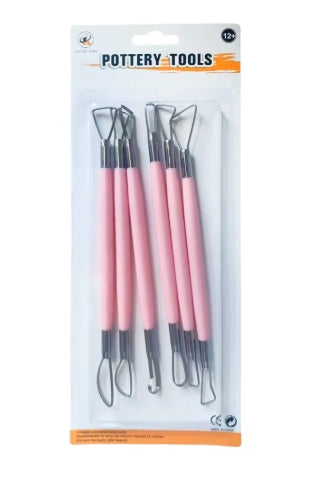 Set Alat Tanah Liat Gelung Mini 7pcs