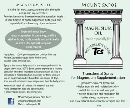 Gosok Minyak Magnesium 4 oz.