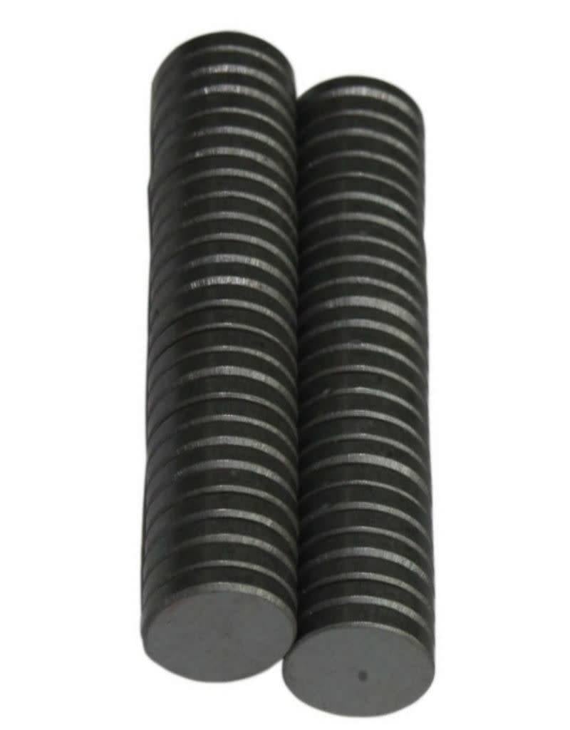 50 pcs Magnet Seramik - Cakera Bulat 25 mm (1 inci).